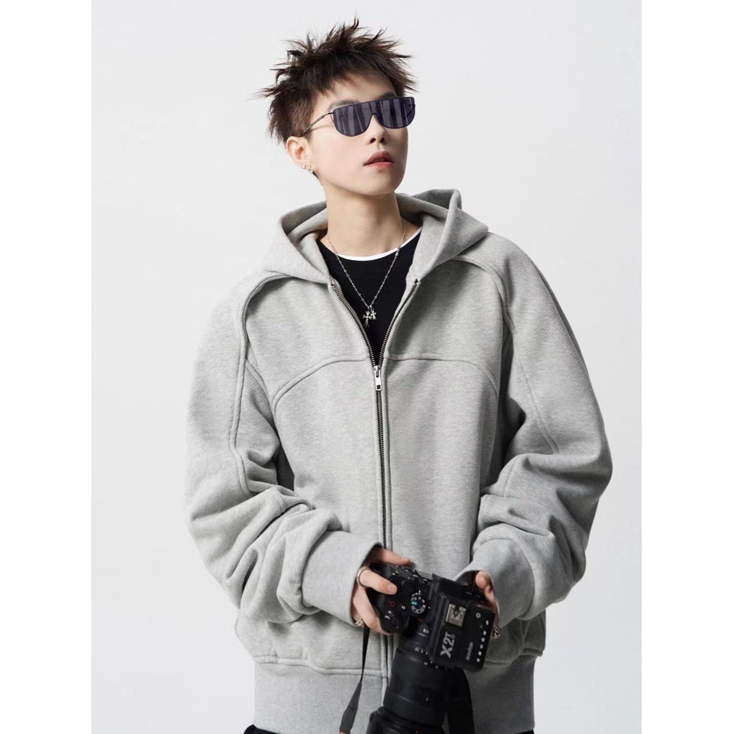 American Autumn/Winter Patchwork Hoodie: Harajuku-Inspired Versatile Cardigan Jacket 2XL
American Autumn/Winter Patchwork Hoodie: Harajuku-Inspired Versatile Cardigan Jacket 2XL