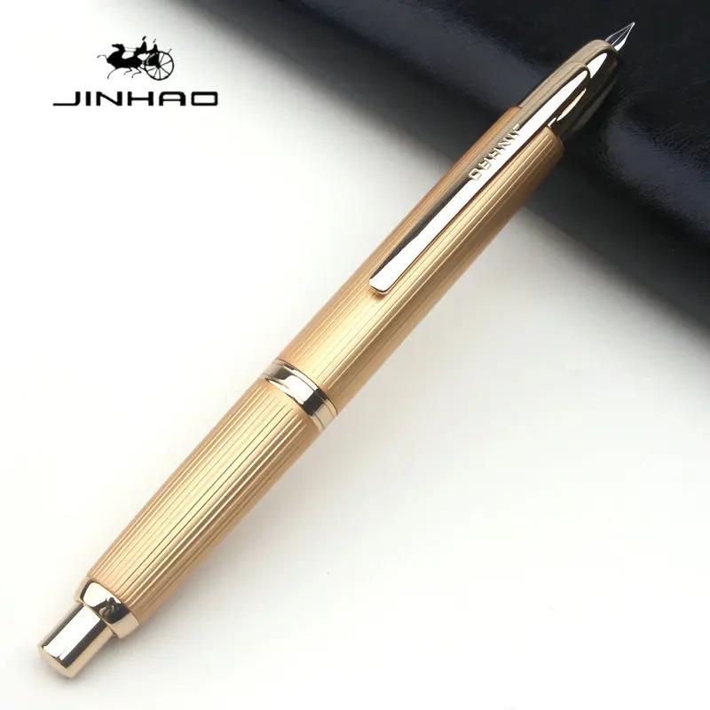 JINHAO 10 Висувна пір яна ручка EF F Метал Матовий Натиск Письмо Чорнило Найкраща Якість з Конвертером Канцелярські Шкільне приладдя Black Ink No Pen
JINHAO 10 Висувна пір яна ручка EF F Метал Матовий Натиск Письмо Чорнило Найкраща Якість з Конвертером Канцелярські Шкільне приладдя Black Ink No Pen