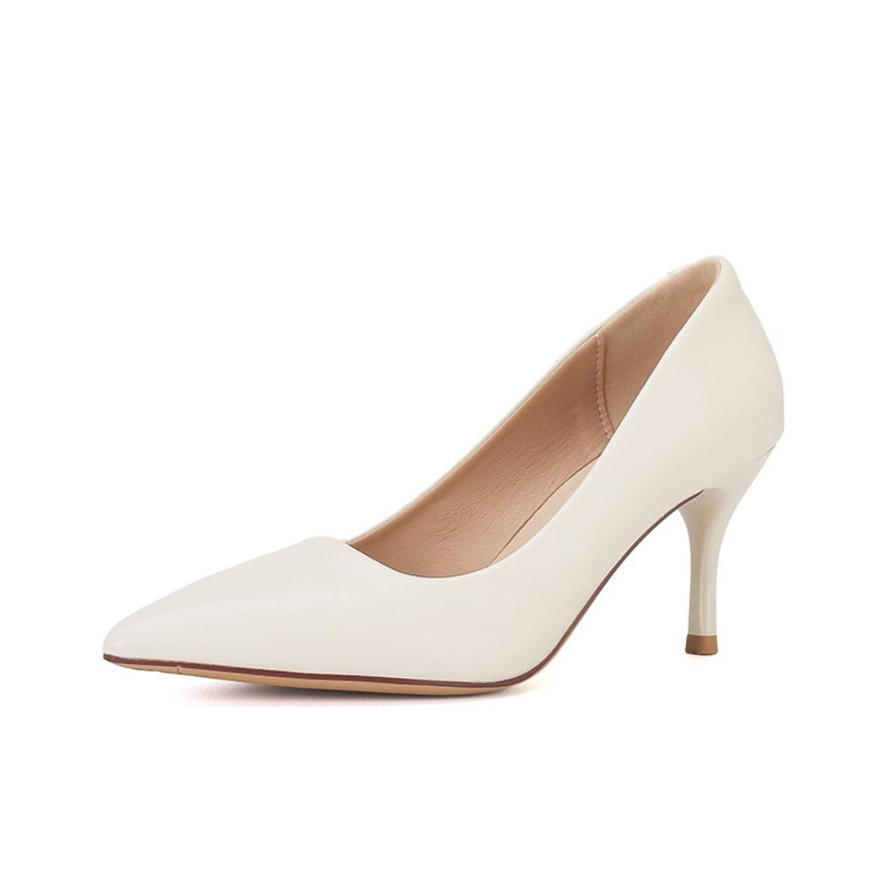 2026 New Women s Soft Leather High Heels - Thin Heel Pointed Toe Off-White Professional Work Shoes, Non-Tiring Feet, XCY41-Y5-8 40 брудно-білий
2026 New Women s Soft Leather High Heels - Thin Heel Pointed Toe Off-White Professional Work Shoes, Non-Tiring Feet, XCY41-Y5-8 40 брудно-білий