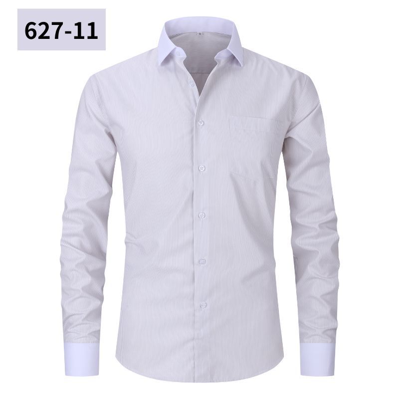 Men s Pocketed Striped Shirt: Business Commute, Crease-Resistant, Long-Sleeved, Plus Size 3XL
Men s Pocketed Striped Shirt: Business Commute, Crease-Resistant, Long-Sleeved, Plus Size 3XL