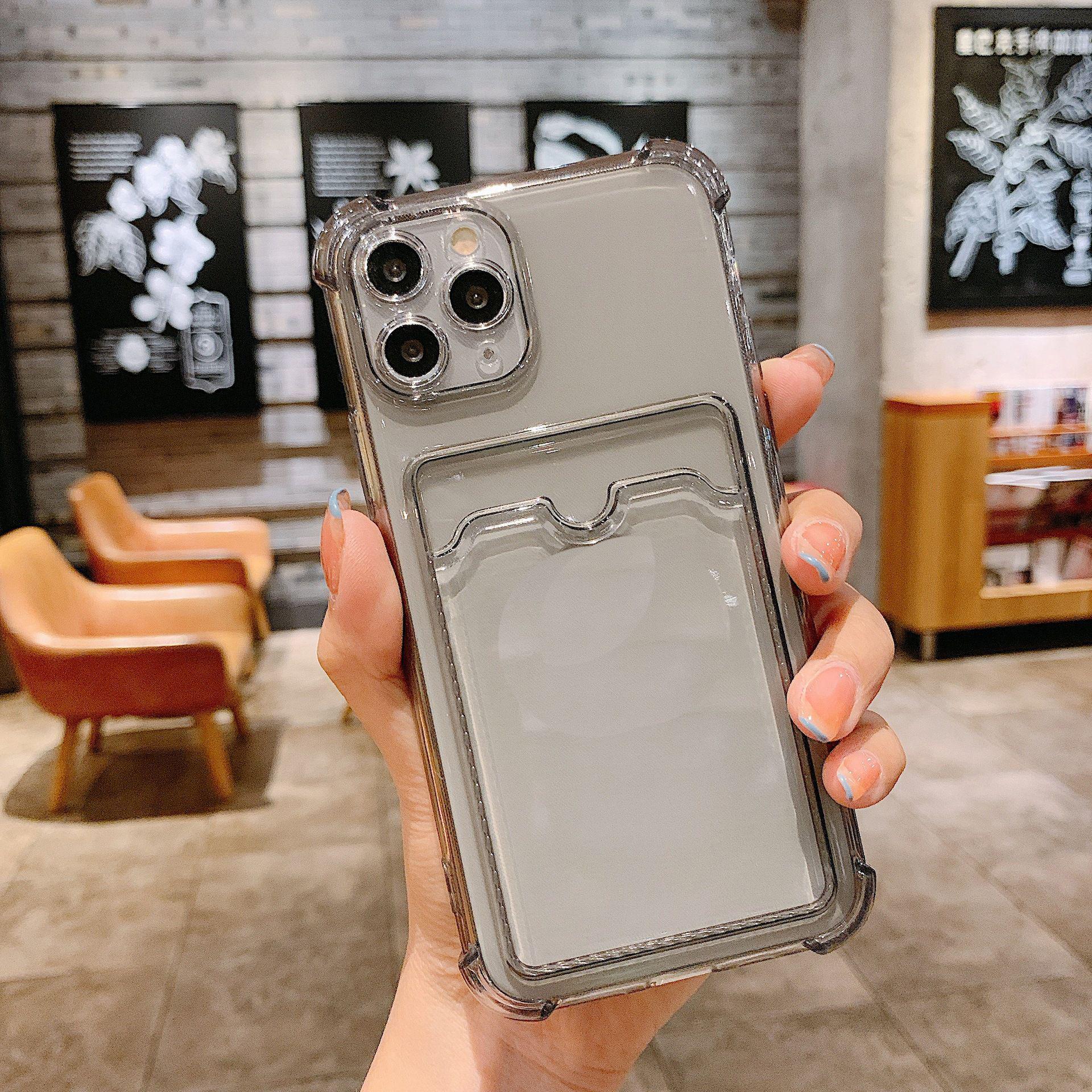 iPhone 17 Pro Max Transparent Card Holder Case - Apple 16 Pro Candy Color TPU Protection iPhone 14
iPhone 17 Pro Max Transparent Card Holder Case - Apple 16 Pro Candy Color TPU Protection iPhone 14