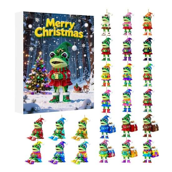 Seasonal Advent Calendar Resist Frog Design 24-Day Countdown Festive Family Activity Calendar Festive Atmosphere Enhancer D
Seasonal Advent Calendar Resist Frog Design 24-Day Countdown Festive Family Activity Calendar Festive Atmosphere Enhancer D