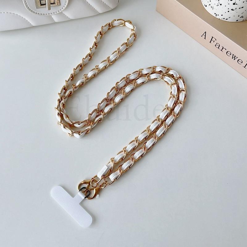 Cell Phone Lanyard Crossbody Chain Leather Metal Shoulder Patch Card Strap Universal Adjustable Straps for All Phones Bag Case
Cell Phone Lanyard Crossbody Chain Leather Metal Shoulder Patch Card Strap Universal Adjustable Straps for All Phones Bag Case