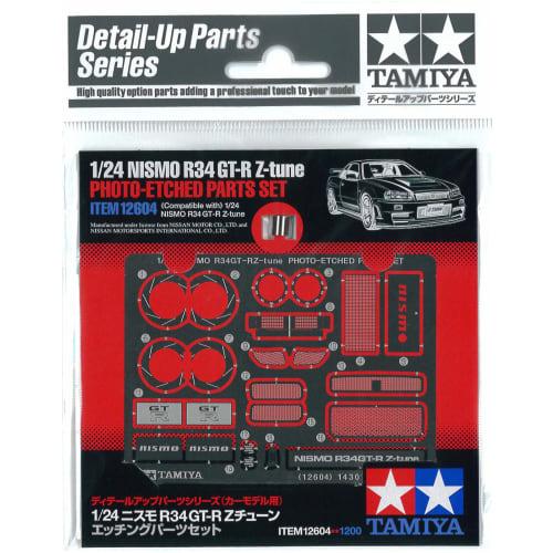 TAMIYA 1/24 Detail Up Parts Series No.04 Nismo R34 GT-R Z Tune Etched Parts Set Пластиковые детали для модели 12604
TAMIYA 1/24 Detail Up Parts Series No.04 Nismo R34 GT-R Z Tune Etched Parts Set Пластиковые детали для модели 12604
