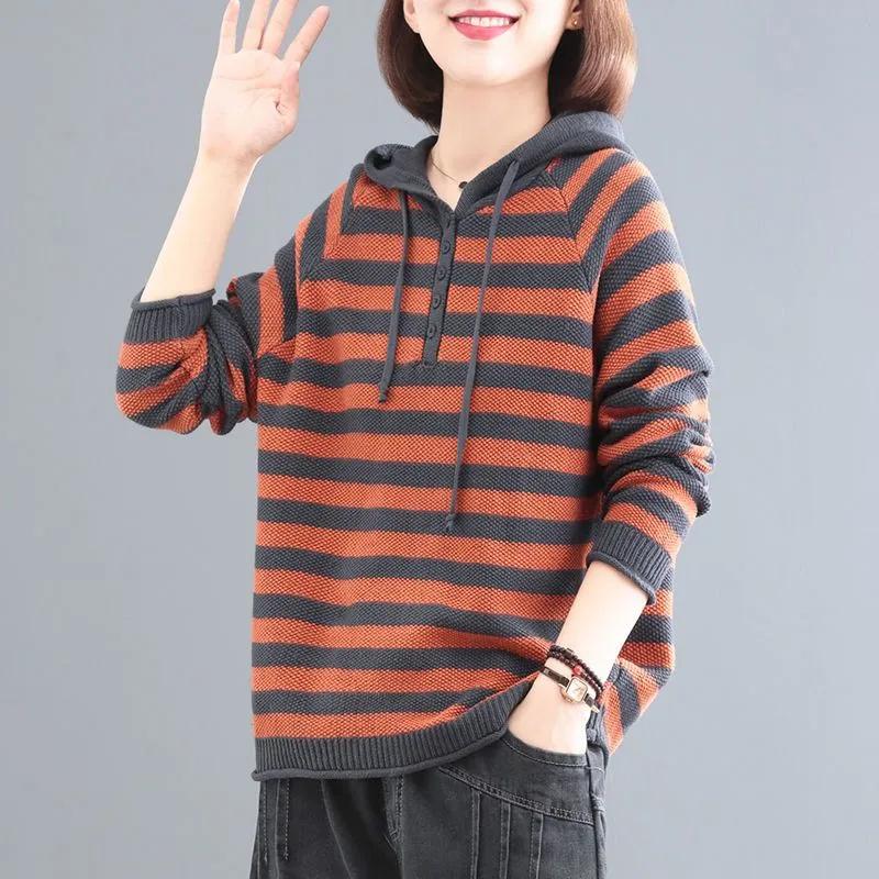 Sweater for Women Autumn Winter Hooded Pullover Warm Knitted Stretchy Long Sleeve Oversize Jumper Tops XXXXL помаранчевий
Sweater for Women Autumn Winter Hooded Pullover Warm Knitted Stretchy Long Sleeve Oversize Jumper Tops XXXXL помаранчевий
