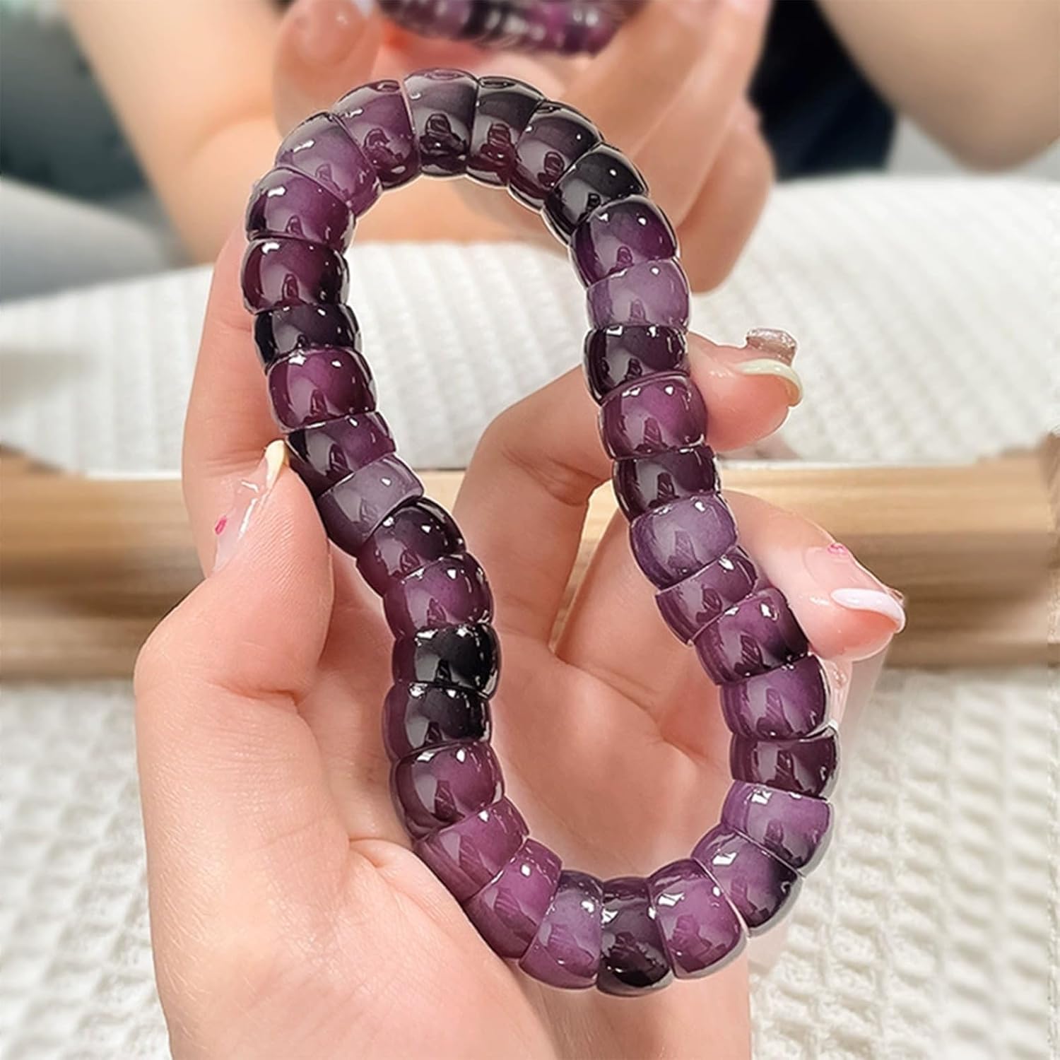 Lucky Bodhi Beaded Bracelets Protection Stretchable Pork Intestine Bracelet Purple Grape Color Healing Bodhi Bracelet фиолетовый
Lucky Bodhi Beaded Bracelets Protection Stretchable Pork Intestine Bracelet Purple Grape Color Healing Bodhi Bracelet фиолетовый