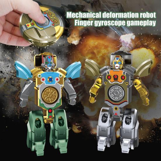 Transforming Robot Spinner Toy Stress Anxiety Relief Deformable Robot Spinning Toy Kids
Transforming Robot Spinner Toy Stress Anxiety Relief Deformable Robot Spinning Toy Kids