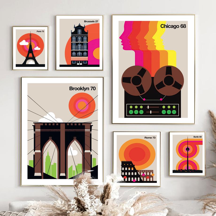 Париж, Берлин, Брюссель, Бруклин, Баку, Рим, настенная живопись, скандинавские постеры и принты, картинки для гостиной, дома 
Париж, Берлин, Брюссель, Бруклин, Баку, Рим, настенная живопись, скандинавские постеры и принты, картинки для гостиной, дома