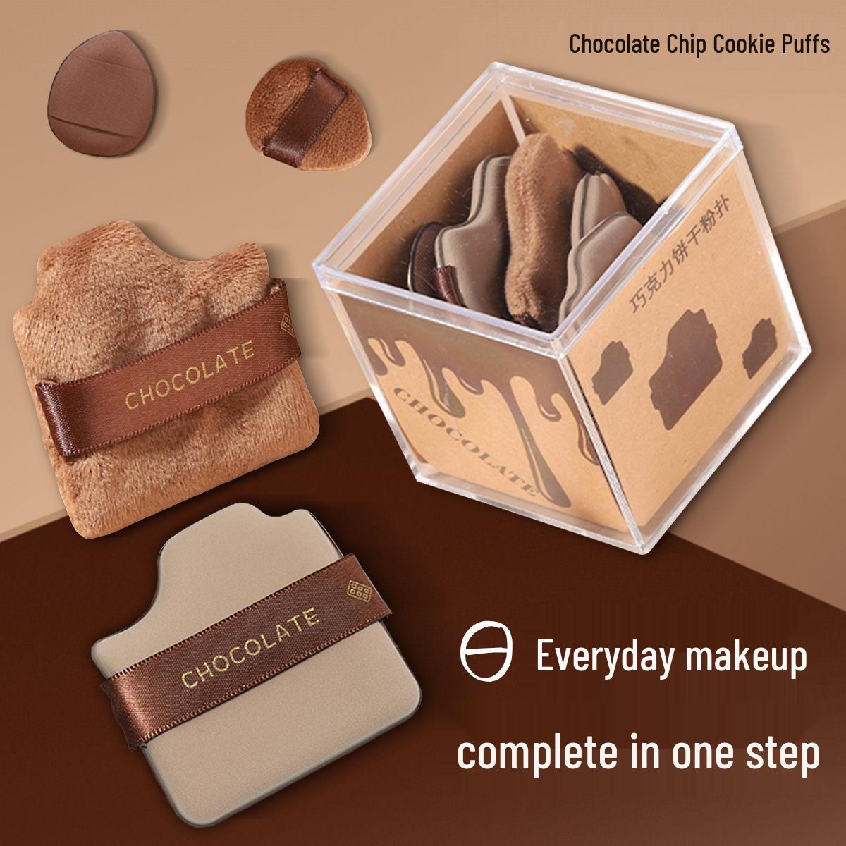 Guo Niu Dual-Use Chocolate Biscuit Powder Puff Set - Super Soft, Skin-Friendly Makeup, Wet/Dry Use, Non-Absorbing
Guo Niu Dual-Use Chocolate Biscuit Powder Puff Set - Super Soft, Skin-Friendly Makeup, Wet/Dry Use, Non-Absorbing