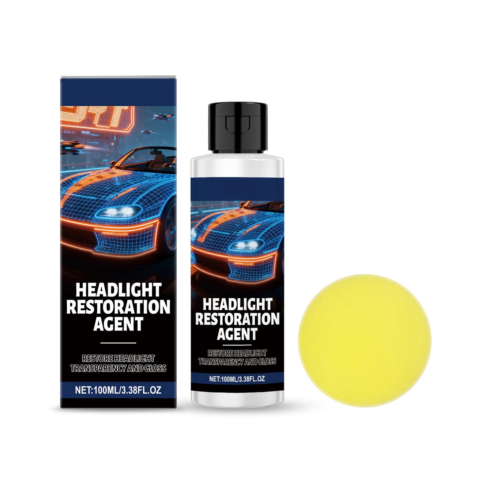 Car Headlight Care Agent Polishing Restoration Enhances Visual 100ml One Size
Car Headlight Care Agent Polishing Restoration Enhances Visual 100ml One Size