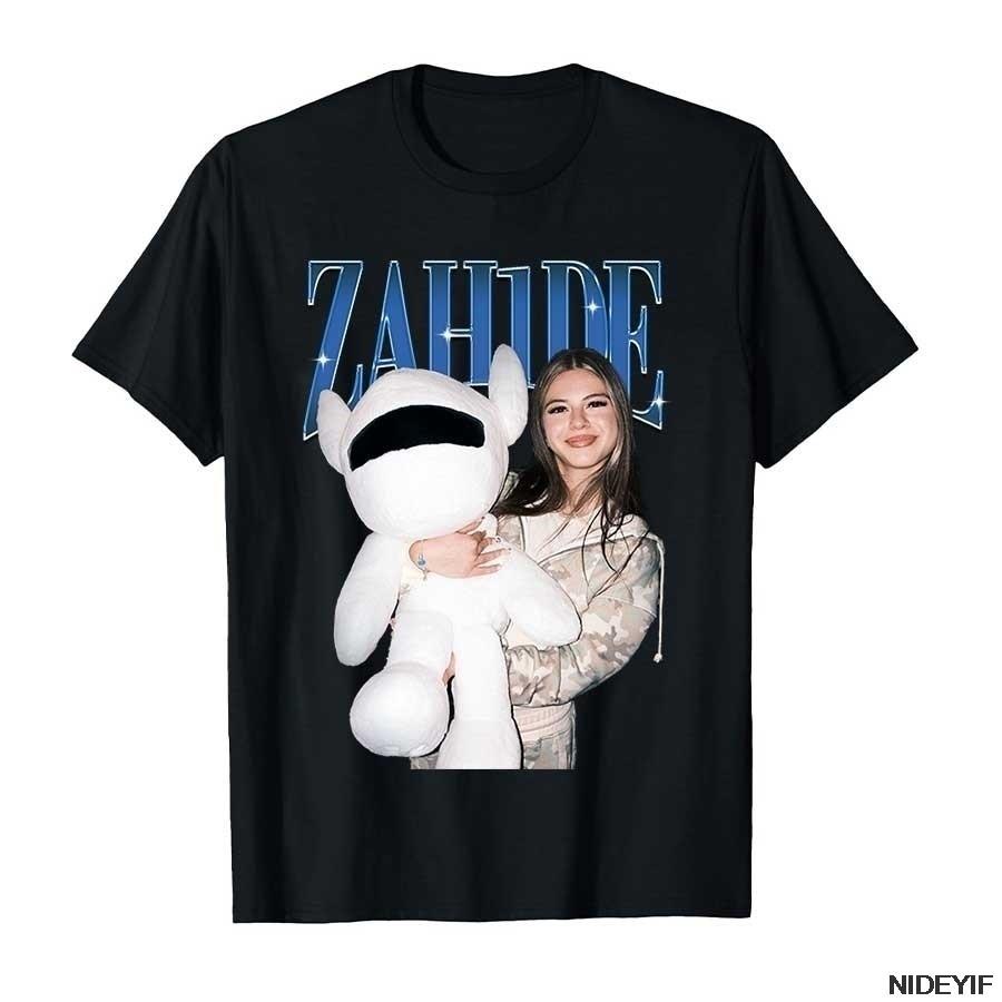 Zahide Merch T shirt for Unisex Women Hiphop Streetwear Oversized Tops Zah1de 100 Cotton TShirt ZH9 M
Zahide Merch T shirt for Unisex Women Hiphop Streetwear Oversized Tops Zah1de 100 Cotton TShirt ZH9 M