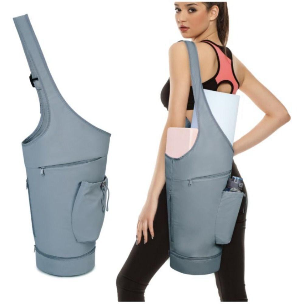 Waterproof Wet Pocket Yoga Mat Carrier Bag with Water Bottle Bag Gym Bag Yoga Equipment Bag
Waterproof Wet Pocket Yoga Mat Carrier Bag with Water Bottle Bag Gym Bag Yoga Equipment Bag