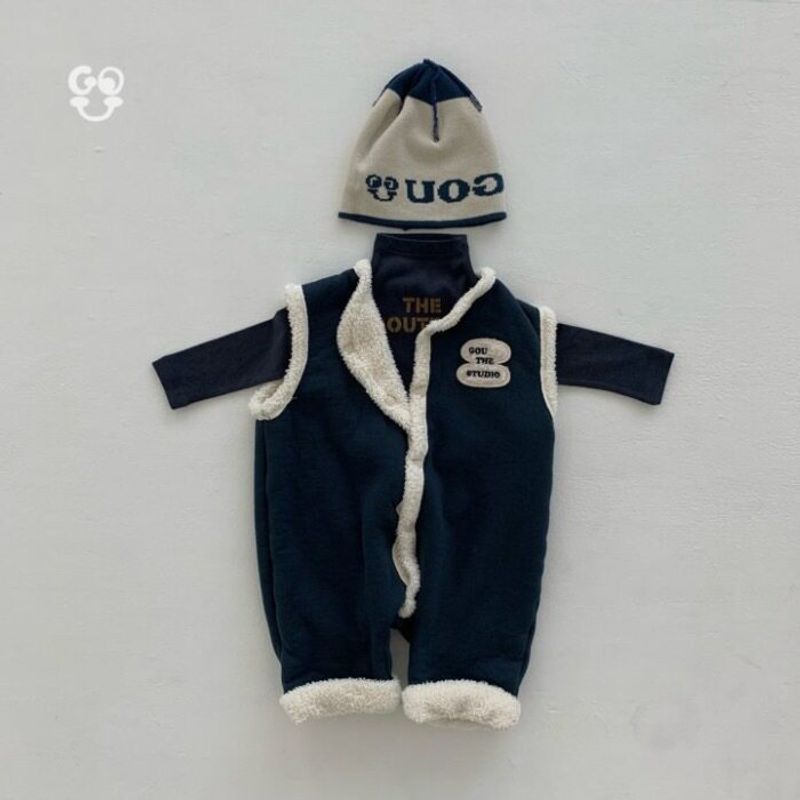 Baby Winter Clothes, Korean Style Baby Outing Clothes, Little Boy s Plush Vest, One-Piece Romper, Autumn and Winter Overalls Blue 66 cm
Baby Winter Clothes, Korean Style Baby Outing Clothes, Little Boy s Plush Vest, One-Piece Romper, Autumn and Winter Overalls Blue 66 cm