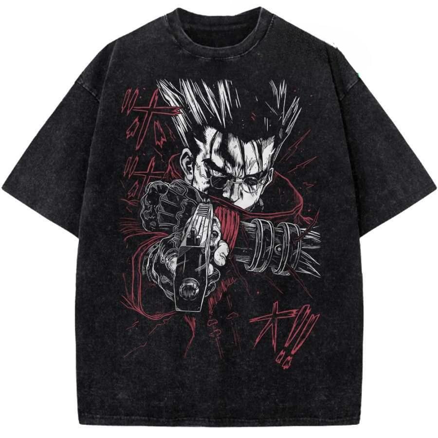 Manga Trigun Vash The Stampede Printed Tee Men Short Sleeve Clothing Washed Cotton Tshirt Retro Casual T Shirt Harajuku Tshirt S
Manga Trigun Vash The Stampede Printed Tee Men Short Sleeve Clothing Washed Cotton Tshirt Retro Casual T Shirt Harajuku Tshirt S