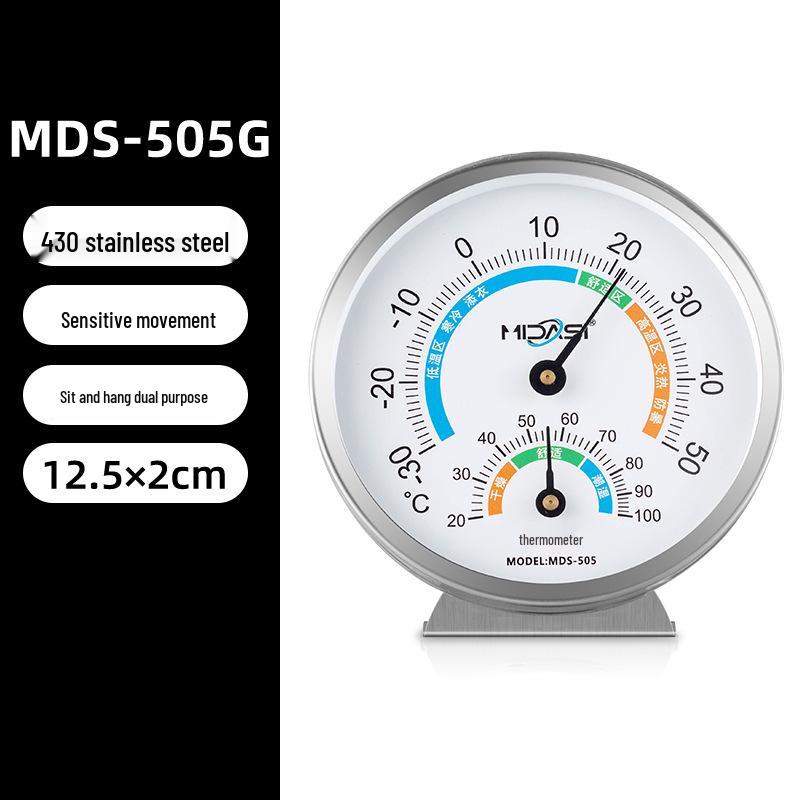 Высокоточный комнатный термогигрометр из нержавеющей стали для дома, аптеки, лаборатории или мастерской (Без батареи)
Высокоточный комнатный термогигрометр из нержавеющей стали для дома, аптеки, лаборатории или мастерской (Без батареи)