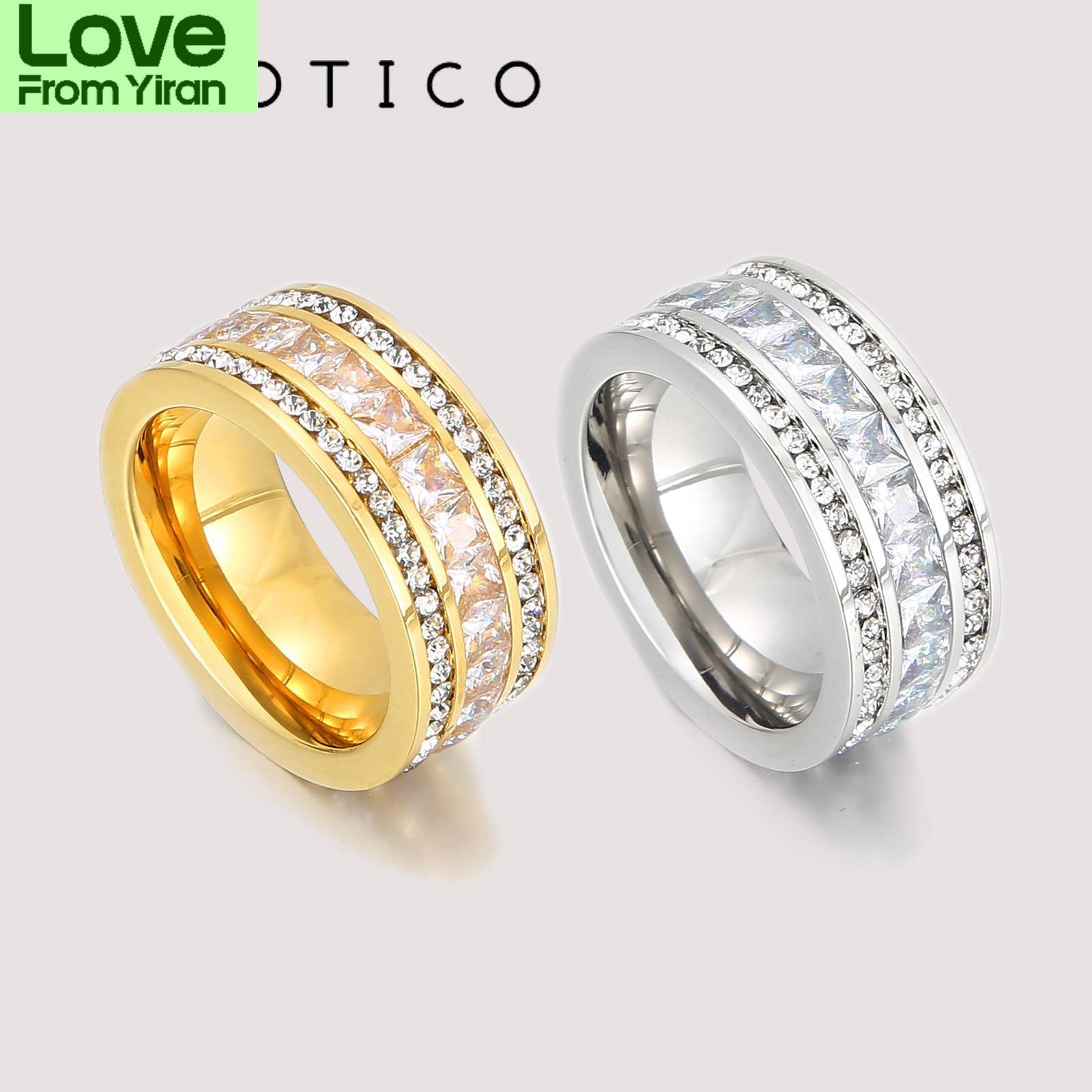 Модные циркониевые кольца женские ювелирные изделия Bague из нержавеющей стали со стразами обручальные кольца для женщин праздничный аксессуар 10
Модные циркониевые кольца женские ювелирные изделия Bague из нержавеющей стали со стразами обручальные кольца для женщин праздничный аксессуар 10