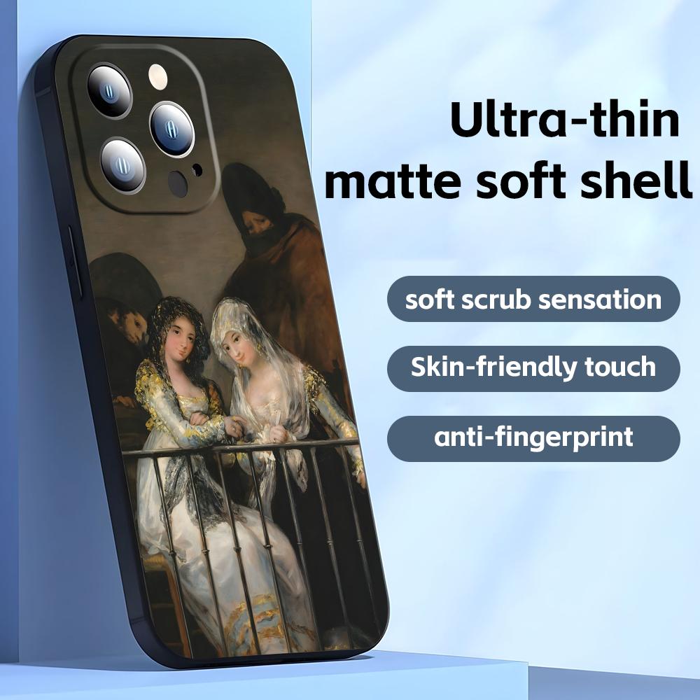 Spain Francisco Goya Art Phone Case For iPhone17 16 16e 15 14 13 12 11 Plus Mini Pro Max Soft black Shockproof Cover iPhone 16 Pro
Spain Francisco Goya Art Phone Case For iPhone17 16 16e 15 14 13 12 11 Plus Mini Pro Max Soft black Shockproof Cover iPhone 16 Pro