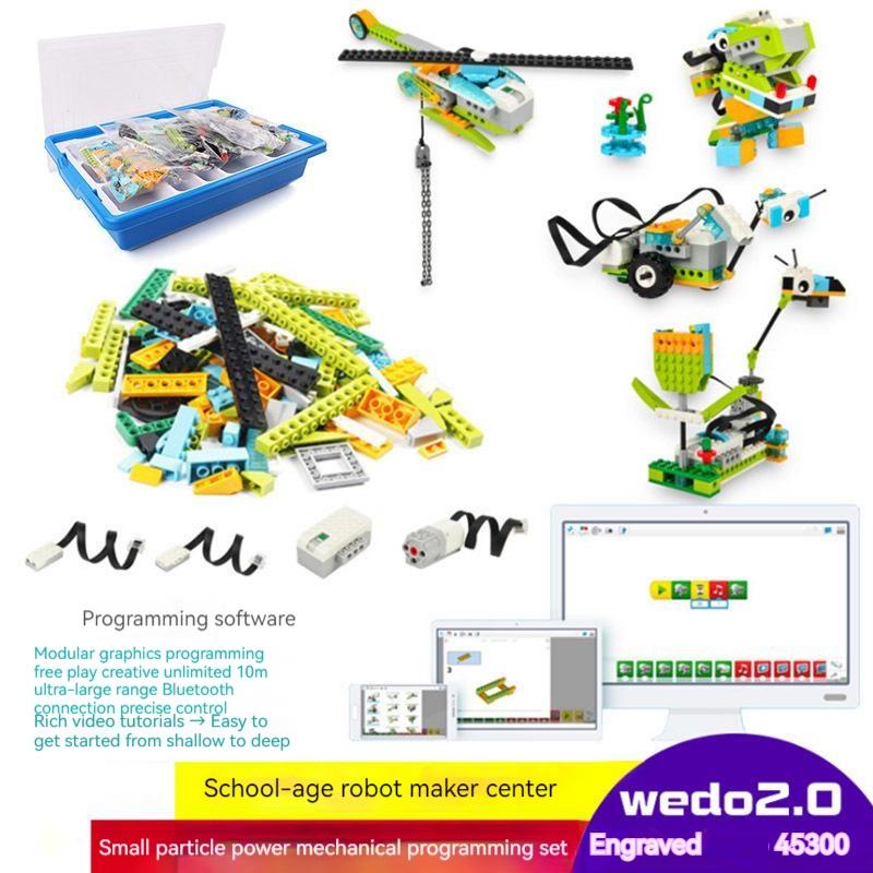 Базовый набор WeDo 2.0 45300, совместимый с конструктором LEGO/Robot Education/подарками для детей
Базовый набор WeDo 2.0 45300, совместимый с конструктором LEGO/Robot Education/подарками для детей