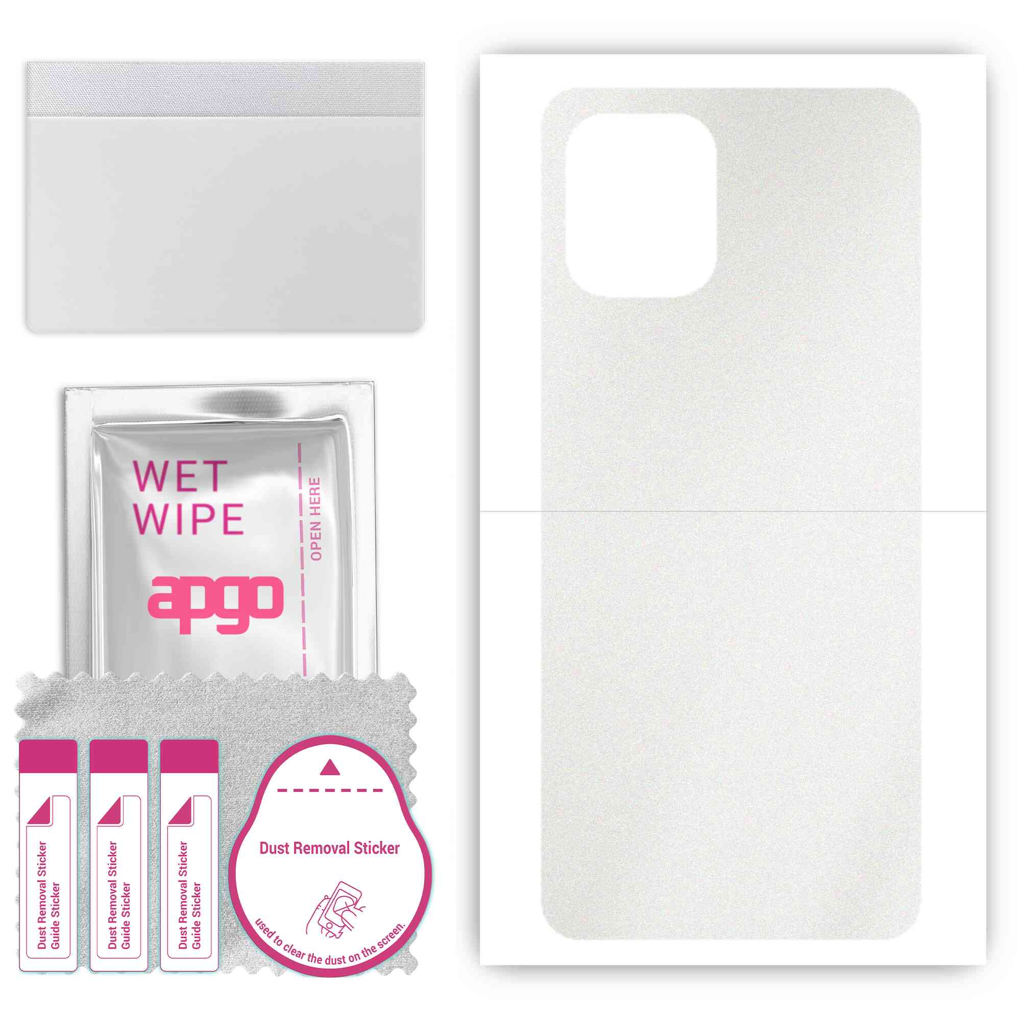 apgo Protective Skin Sticker for the back compatible with Oppo Find X3 Pro, Wrap Film, Foil, Vinyl - Pattern Matte Transparent
apgo Protective Skin Sticker for the back compatible with Oppo Find X3 Pro, Wrap Film, Foil, Vinyl - Pattern Matte Transparent