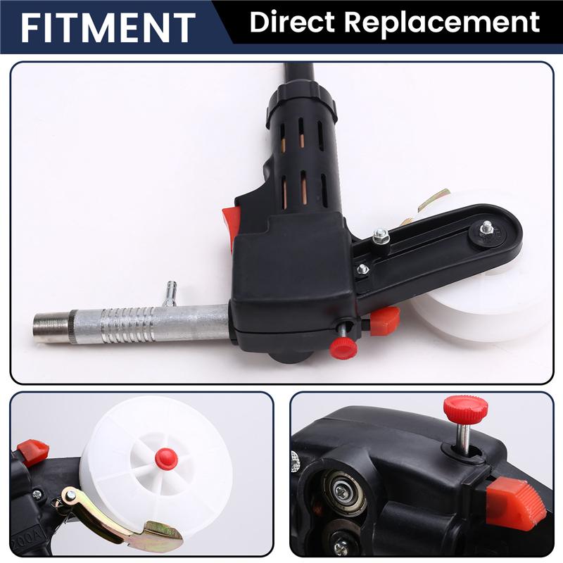 A84E-NBC-200A MIG Welding Spool Push Pull Feeder Welding Torch Welder Welding Torch With Gear Two Gas Welding Torch
A84E-NBC-200A MIG Welding Spool Push Pull Feeder Welding Torch Welder Welding Torch With Gear Two Gas Welding Torch