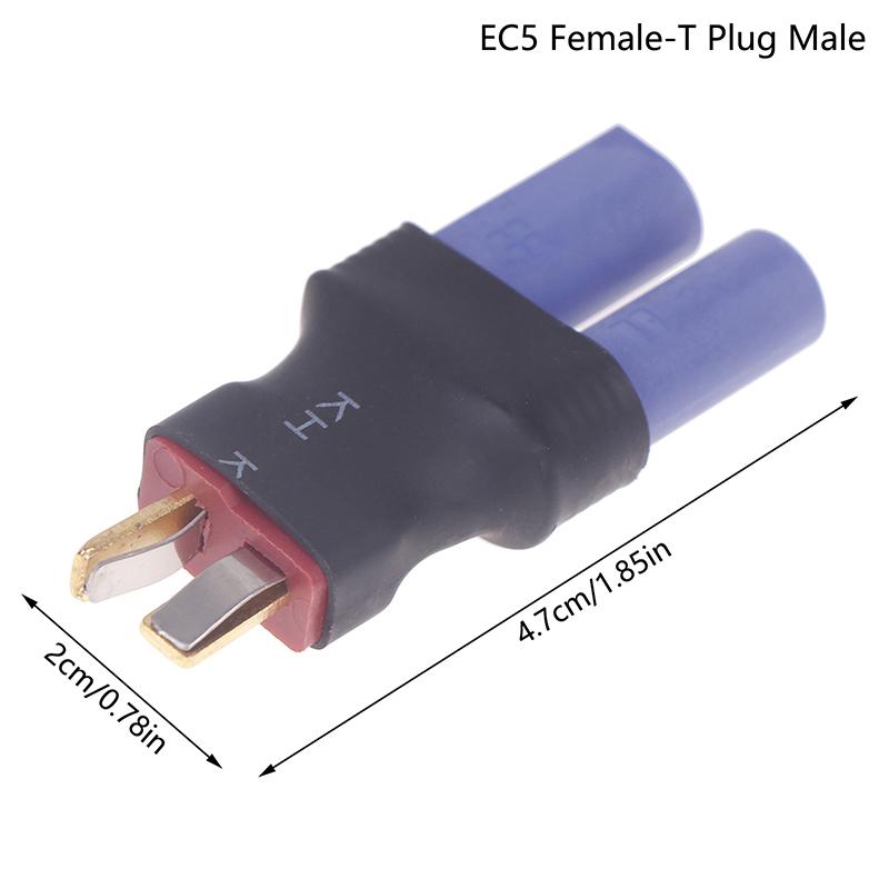 1PCS DIY Adapter EC5 To XT60 XT90 T TRX Deans Female Male Connectors Banana Plug RC Lipo Battery Control Parts
1PCS DIY Adapter EC5 To XT60 XT90 T TRX Deans Female Male Connectors Banana Plug RC Lipo Battery Control Parts
