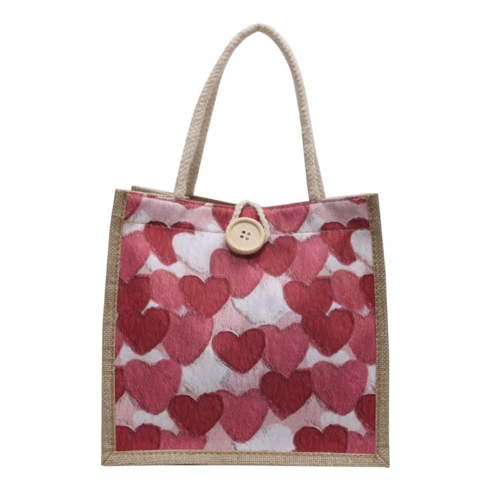 Лляна сумка з квітковою блискавкою, велика місткість, лляна сумка, сумка через плече з коханим серцем, сумка-тоут для покупок Style B
Лляна сумка з квітковою блискавкою, велика місткість, лляна сумка, сумка через плече з коханим серцем, сумка-тоут для покупок Style B