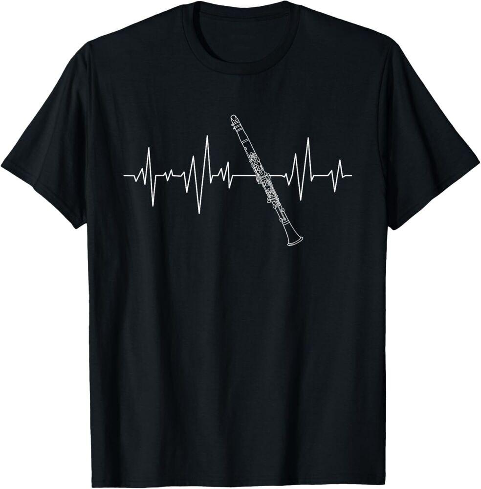 Clarinet Heartbeat - Clarinetist Musical Instrument T-Shirt Unisex T-Shirt XXXXL
Clarinet Heartbeat - Clarinetist Musical Instrument T-Shirt Unisex T-Shirt XXXXL