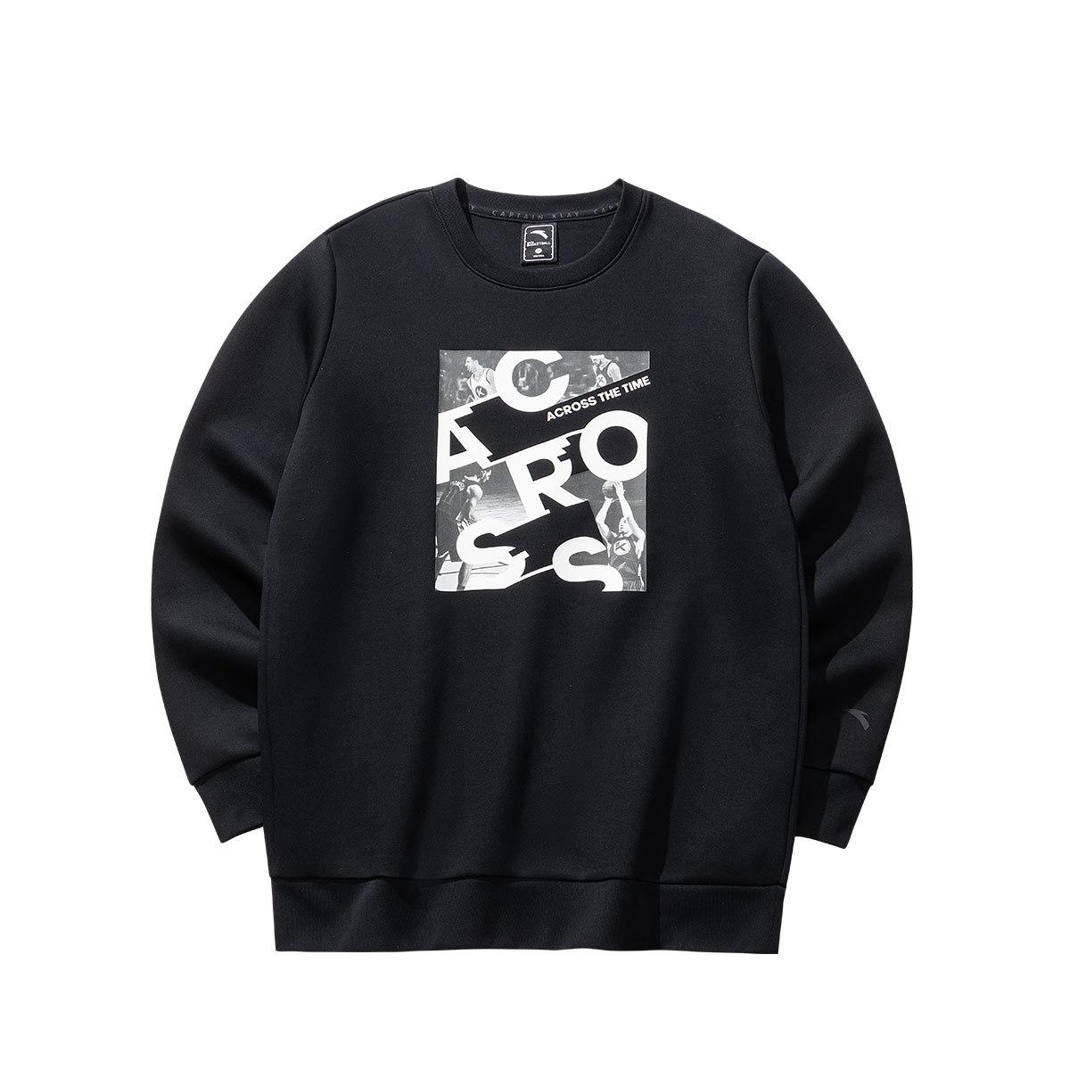 Anta Comfortable Casual Simple Loose Round Neck Pullover Sweatshirt Men Sweatshirt Basic-Black 152441733S-3 S
Anta Comfortable Casual Simple Loose Round Neck Pullover Sweatshirt Men Sweatshirt Basic-Black 152441733S-3 S