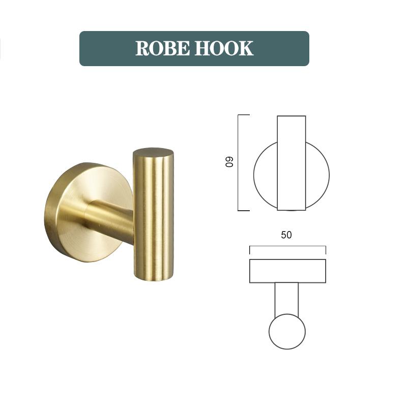 Brushed Gold Bathroom Accessories Toilet Brush Holder Paper Holder Towel Ring Bar Shelf Clothes Hook Soap Dispenser Cup Holder
Brushed Gold Bathroom Accessories Toilet Brush Holder Paper Holder Towel Ring Bar Shelf Clothes Hook Soap Dispenser Cup Holder