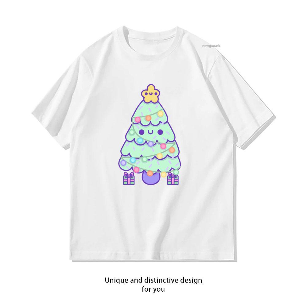 Kawaii Pastel Christmas Tree Tshirt woman man Casual cotton graphic t shirts Creative streetwear tops tee Shortsleev S
Kawaii Pastel Christmas Tree Tshirt woman man Casual cotton graphic t shirts Creative streetwear tops tee Shortsleev S