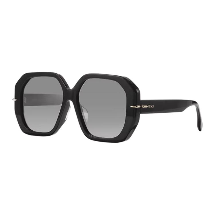 Fendi Logo Design Irregular Shape Sunglasses Women sunglasses Black FE40173F-01C-56 56,Black
Fendi Logo Design Irregular Shape Sunglasses Women sunglasses Black FE40173F-01C-56 56,Black