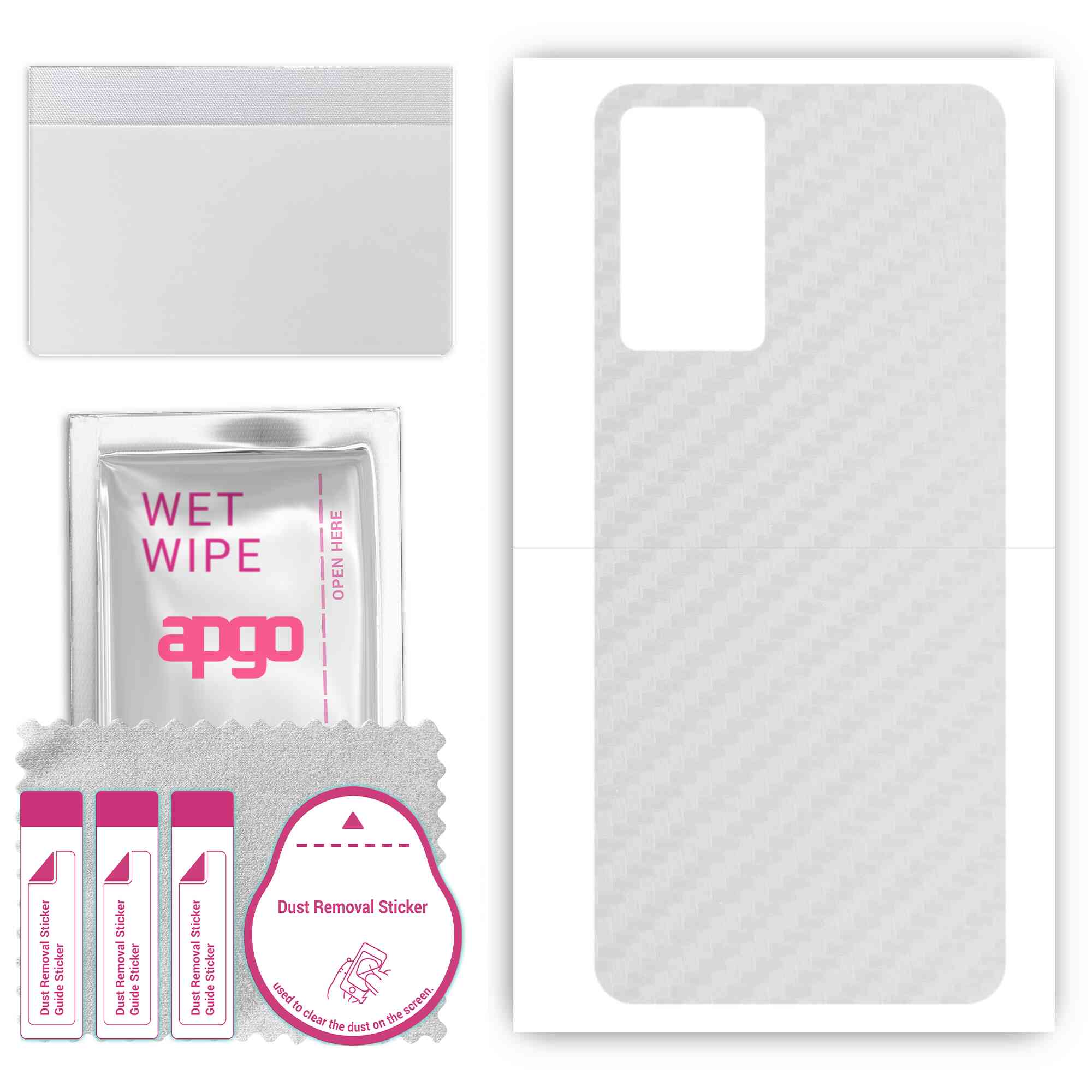 apgo Protective Skin Sticker for the back compatible with Vivo Y72t, Wrap Film, Foil, Vinyl - Pattern Transparent Carbon
apgo Protective Skin Sticker for the back compatible with Vivo Y72t, Wrap Film, Foil, Vinyl - Pattern Transparent Carbon