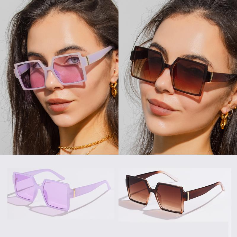 Упаковка 2 шт. Солнцезащитные очки Нового Бренда с Большой Оправой, Квадратные Очки, Персонализированные Кошачий Глаз, Цветные Солнцезащитные Очки, Трендовые Солнцезащитные Очки УФ400
Упаковка 2 шт. Солнцезащитные очки Нового Бренда с Большой Оправой, Квадратные Очки, Персонализированные Кошачий Глаз, Цветные Солнцезащитные Очки, Трендовые Солнцезащитные Очки УФ400