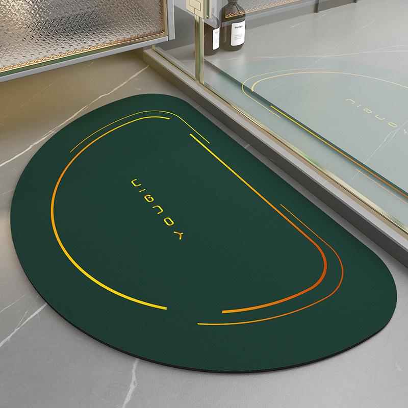 Toilet Cushion Floor Cushion Moisture-wicking Foot Mat Bathroom Slip-resistant Quick Drying Toilet Door Carpet Bathroom Door Cushion Can Be Tailored 40*60cm
Toilet Cushion Floor Cushion Moisture-wicking Foot Mat Bathroom Slip-resistant Quick Drying Toilet Door Carpet Bathroom Door Cushion Can Be Tailored 40*60cm