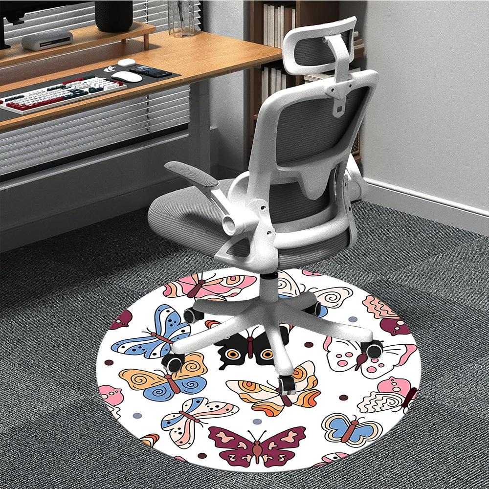 1pc Butterflies Office Round Rug, Non-slip, Soft and Durable Office Rug for Interior Decoration, Perfect for Office, Beautiful Decoration yy260323073 80cm by 80cm
1pc Butterflies Office Round Rug, Non-slip, Soft and Durable Office Rug for Interior Decoration, Perfect for Office, Beautiful Decoration yy260323073 80cm by 80cm