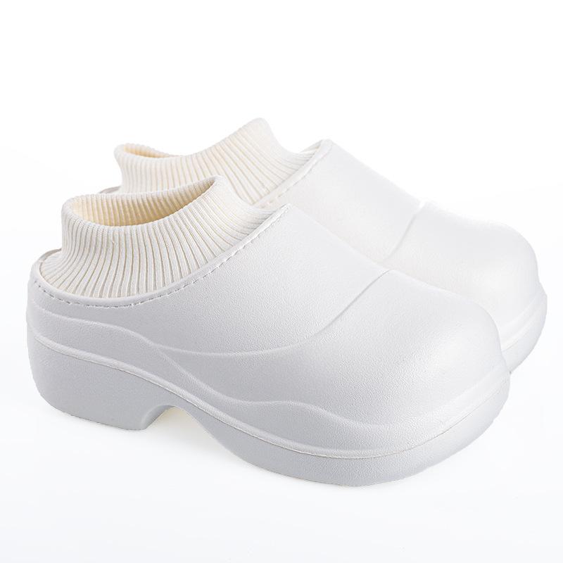 Thick soled cotton slippers, autumn and winter women s plush bag and heel slippers, fashionable and comfortable, anti slip and warm confinement shoes 35-36 білий
Thick soled cotton slippers, autumn and winter women s plush bag and heel slippers, fashionable and comfortable, anti slip and warm confinement shoes 35-36 білий