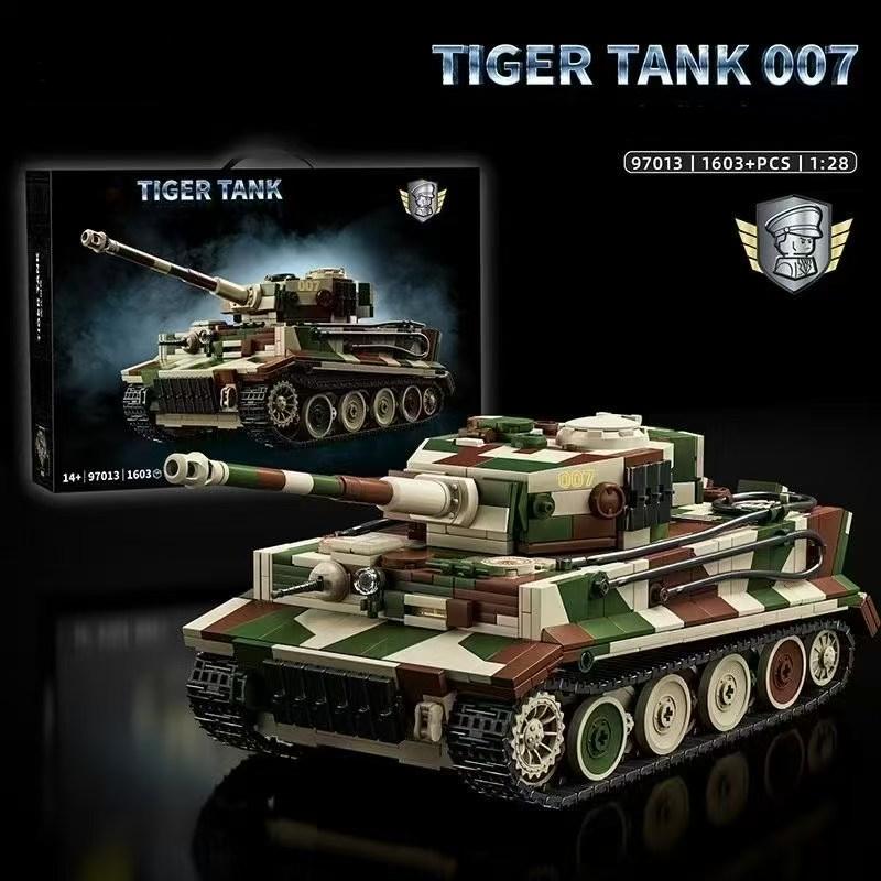 MOC Tiger Heavy Tank Building Blocks - WWII German Panzer Model Kit with Figures, Military Collection Gift for Adults & Teens + NO BOX
MOC Tiger Heavy Tank Building Blocks - WWII German Panzer Model Kit with Figures, Military Collection Gift for Adults & Teens + NO BOX