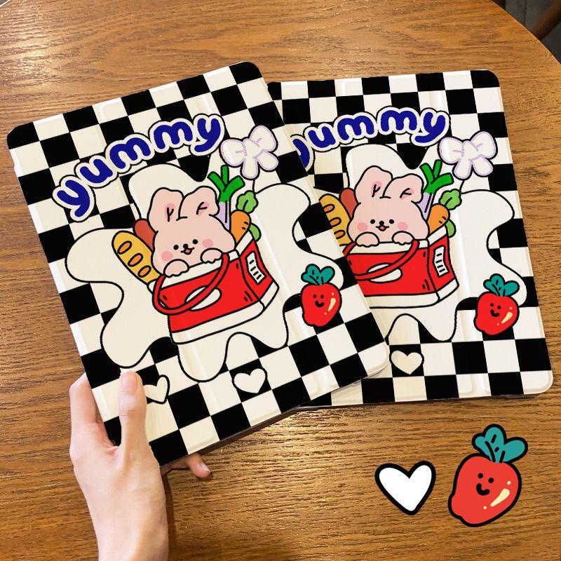 Для iPad Air4th 10,9 дюйма 2021 Pro11 Pro12.9 2021 iPad 10,2 (Генерал 9/8/7) Умный магнитный флип-чехол для iPad Air 5/4/Mini 6/Pro 11/Pro 12,9 с милым медвежонком 
Для iPad Air4th 10,9 дюйма 2021 Pro11 Pro12.9 2021 iPad 10,2 (Генерал 9/8/7) Умный магнитный флип-чехол для iPad Air 5/4/Mini 6/Pro 11/Pro 12,9 с милым медвежонком