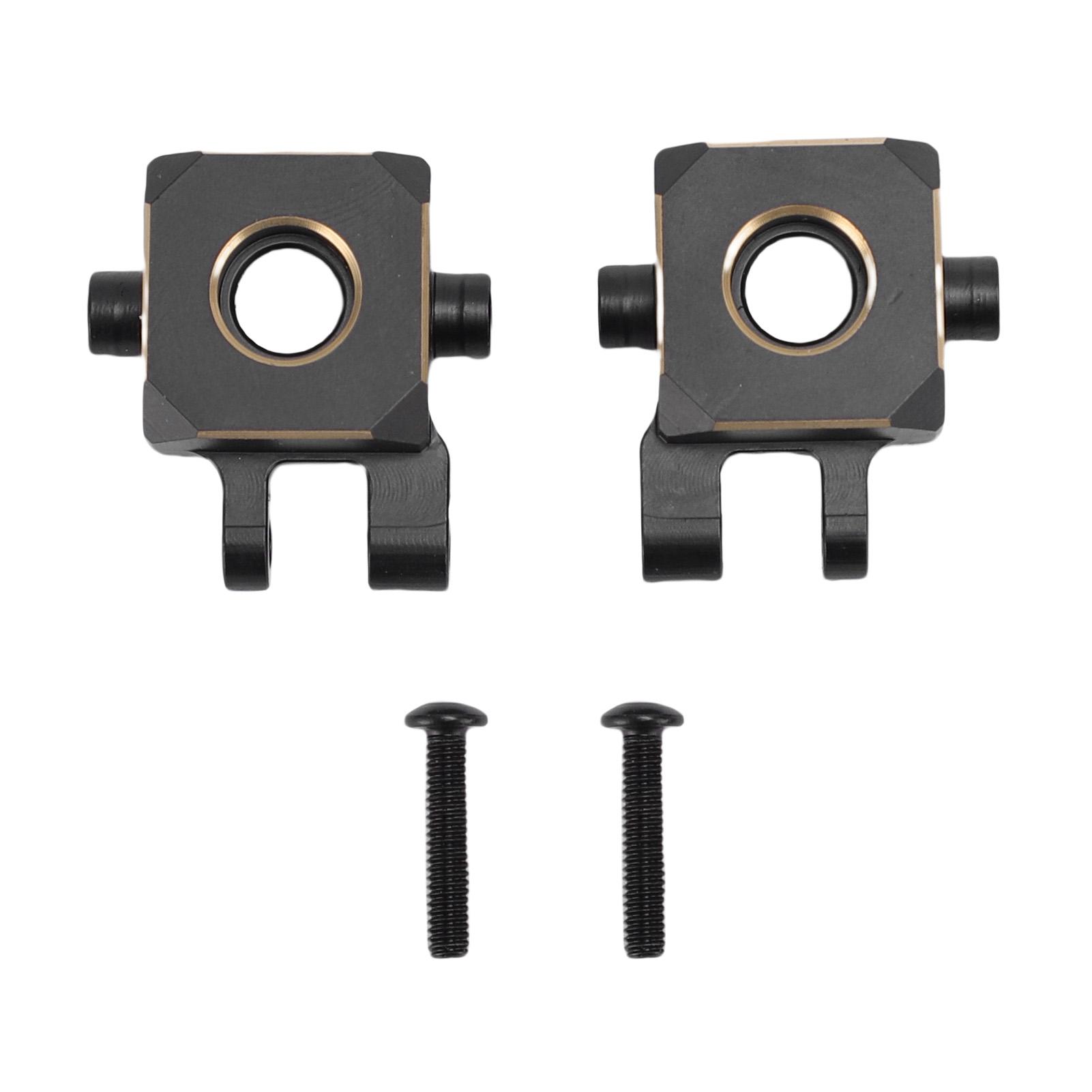 1 Pair RC Steering Knuckles Heavy Duty Brass RC Steering Cups for 118 Crawler Car Upgrades
1 Pair RC Steering Knuckles Heavy Duty Brass RC Steering Cups for 118 Crawler Car Upgrades