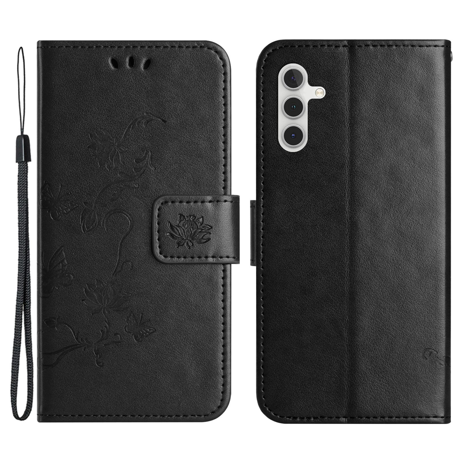 For Samsung Galaxy S24 FE Case Leather Phone Cover Butterfly Flower Pattern Black
For Samsung Galaxy S24 FE Case Leather Phone Cover Butterfly Flower Pattern Black