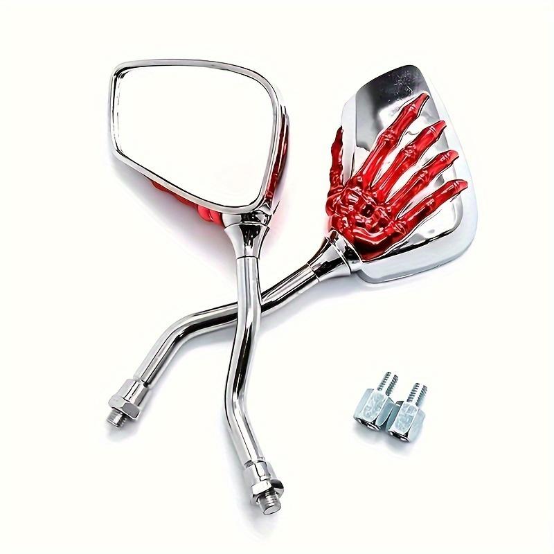 Универсальный мотоцикл скутер хром высокое разрешение скелет руки коготь боковые зеркала заднего вида для мотоцикла электровелосипеда квадроцикла красный
Универсальный мотоцикл скутер хром высокое разрешение скелет руки коготь боковые зеркала заднего вида для мотоцикла электровелосипеда квадроцикла красный