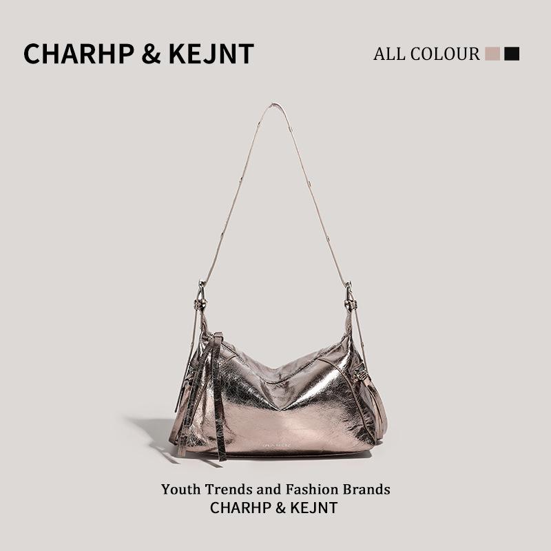 CHARHP & KEJNT Official Spice Girl Silver Tassel Shoulder Bag Premium Textured Sweet Cool Underarm Bag Women срібний
CHARHP & KEJNT Official Spice Girl Silver Tassel Shoulder Bag Premium Textured Sweet Cool Underarm Bag Women срібний