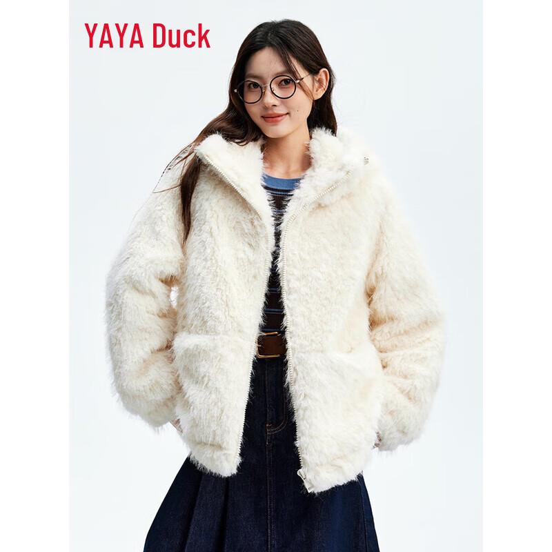 YAYA 2025 Hooded Plush Short Down Jacket
YAYA 2025 Hooded Plush Short Down Jacket
