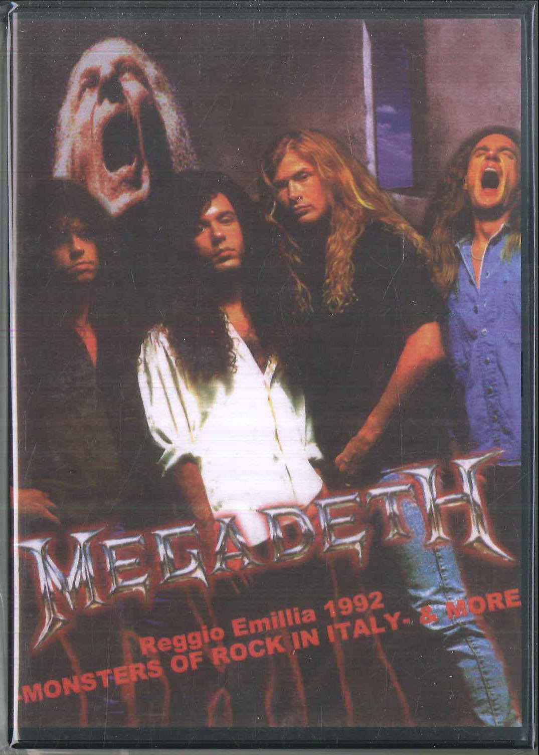 DVD MEGADETH Reggio Emilia 1992 Monsters Of Rock 12235 NOT ON LABEL Non Japan Music Video Used
DVD MEGADETH Reggio Emilia 1992 Monsters Of Rock 12235 NOT ON LABEL Non Japan Music Video Used