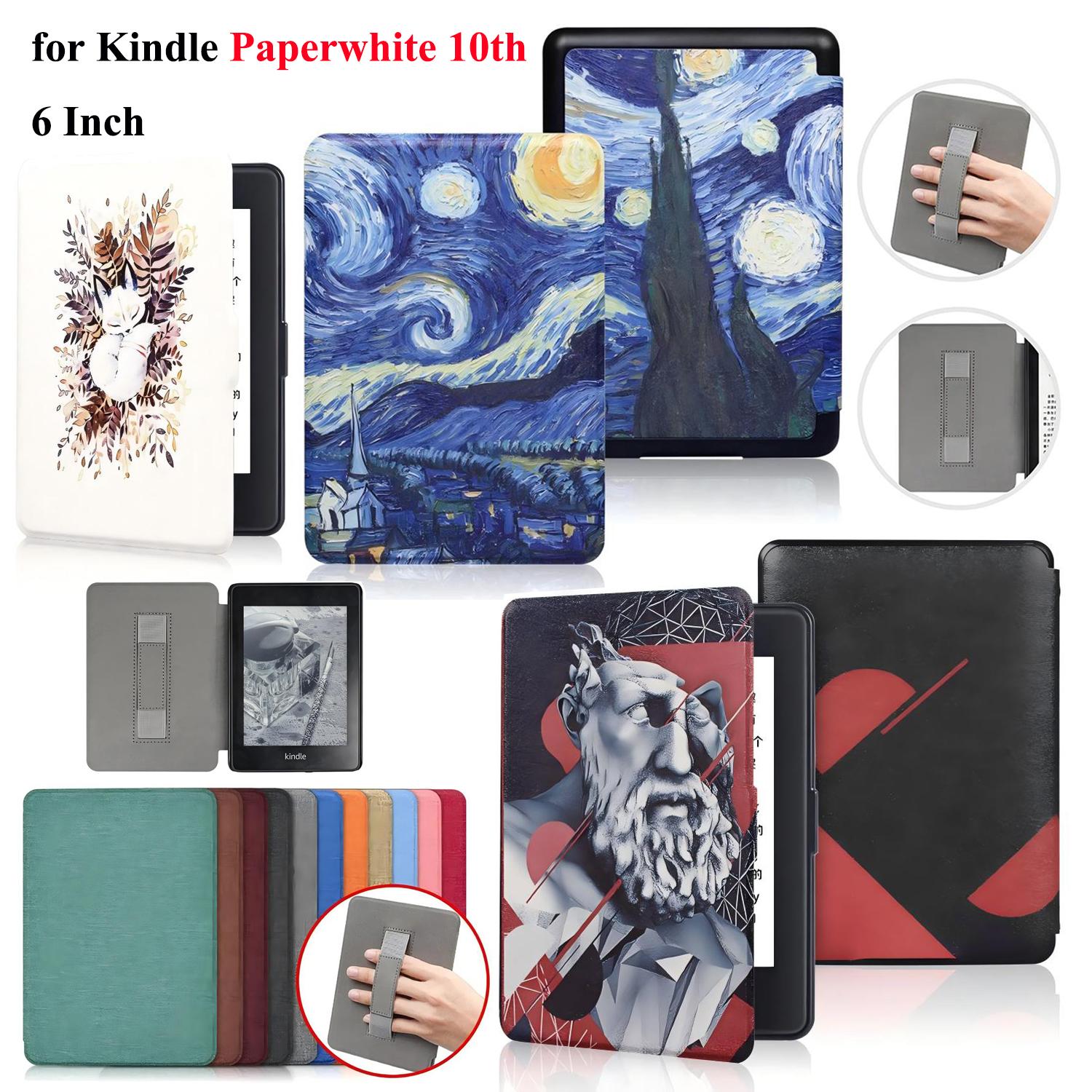 For Kindle Paperwhite 10th Generation Case 6 Inch 2018 PU Leather Case with Hand Belt Strap PQ94WIF Paperwhite 4 Sleep Cover PQ94WIF
For Kindle Paperwhite 10th Generation Case 6 Inch 2018 PU Leather Case with Hand Belt Strap PQ94WIF Paperwhite 4 Sleep Cover PQ94WIF