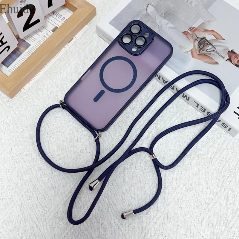 Magnetic Matte Clear Strap Case For iPhone 17 Pro Max 16 15 Plus 14 13 12 11 16E For Magsafe Crossbody Lanyard Cord Soft Cover For iPhone 16E&Case & Strap
Magnetic Matte Clear Strap Case For iPhone 17 Pro Max 16 15 Plus 14 13 12 11 16E For Magsafe Crossbody Lanyard Cord Soft Cover For iPhone 16E&Case & Strap