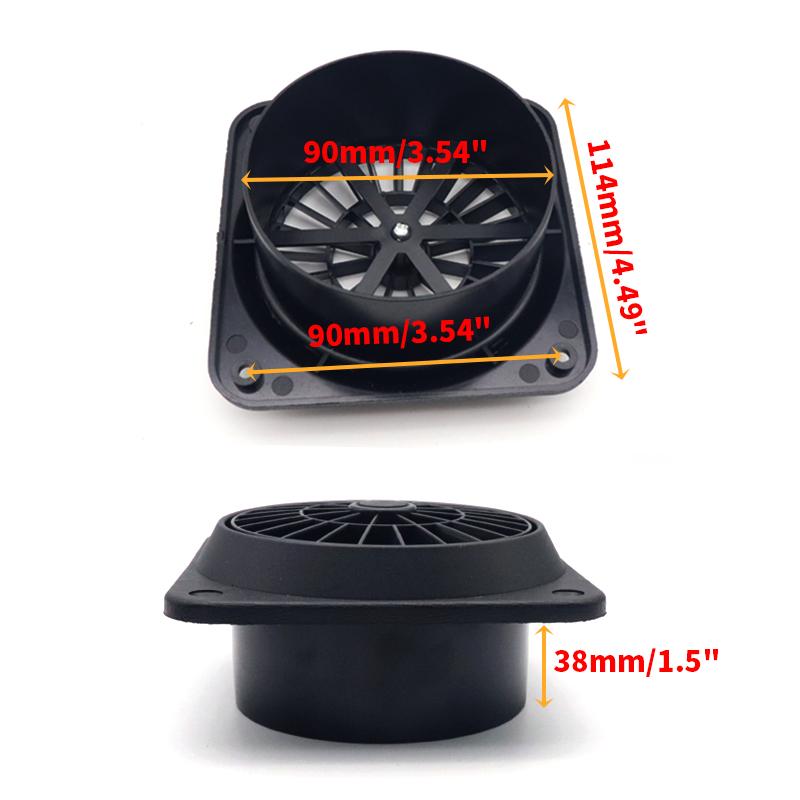 60mm/75mm/90mm Diesel Heater Conditioner Duct Warm Air Vent Outlet with Fan For Webasto Car Truck Camper VAN
60mm/75mm/90mm Diesel Heater Conditioner Duct Warm Air Vent Outlet with Fan For Webasto Car Truck Camper VAN