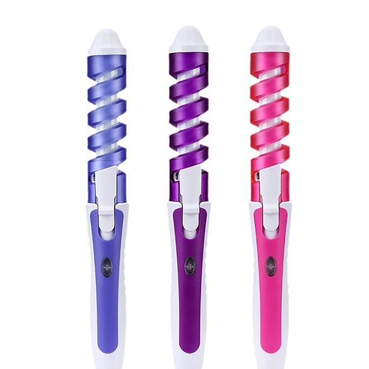 Anti-Scald Spiral Curling Iron for Large Curls - Electric Heated Hair Styling Tool Blue
Anti-Scald Spiral Curling Iron for Large Curls - Electric Heated Hair Styling Tool Blue