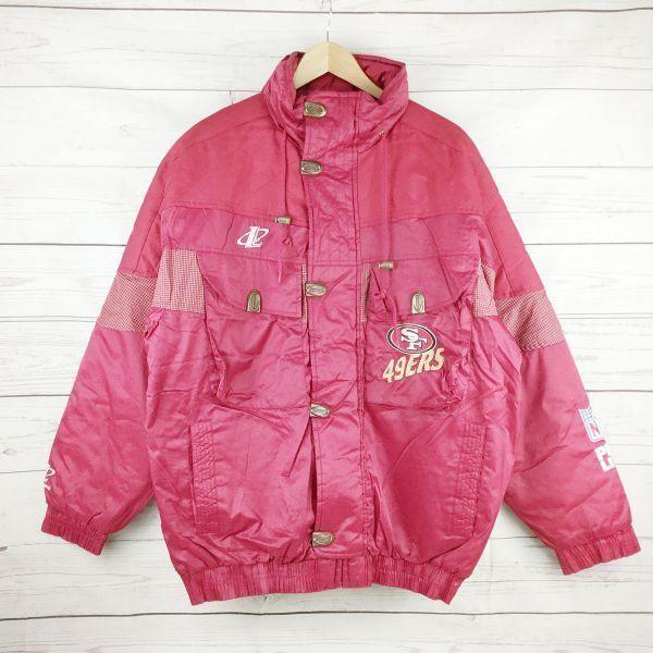 80s-90s Vintage NFL San Francisco 49ers Stadium Jumper Bench Coat Red USA M
80s-90s Vintage NFL San Francisco 49ers Stadium Jumper Bench Coat Red USA M