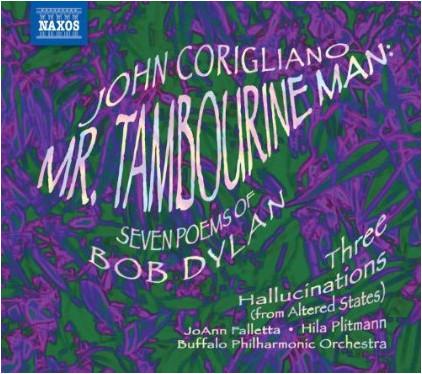 CD CORIGLIANO, PLITMANN, FALLETTA; BUF - Mr Tambourine Man 8559331 Naxos 2009 Canada Classical Used
CD CORIGLIANO, PLITMANN, FALLETTA; BUF - Mr Tambourine Man 8559331 Naxos 2009 Canada Classical Used